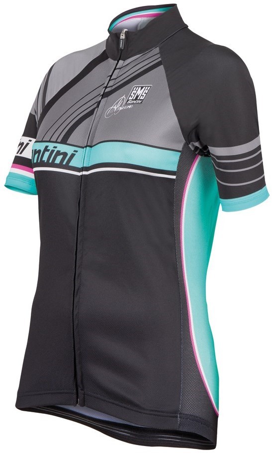 Santini Anna Meares TDU Special Edition Aero Full Zip Womens Short Sleeve Jersey product image