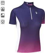 Tenn By Design Short Sleeve Womens Cycling Jersey