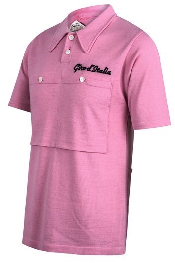 Santini Eroica 50s Maglia Rosa Polo Short Sleeve Jersey Heritage Series product image