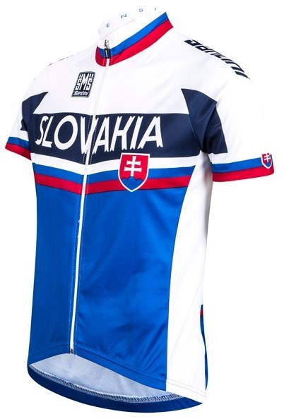 Santini Slovakia National Team 15 Short Sleeve Jersey product image