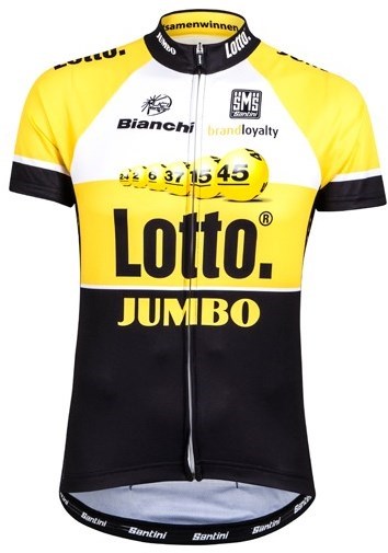 Santini Lotto Jumbo 15 Short Sleeve Jersey product image