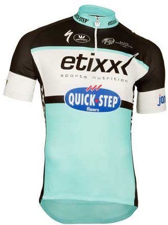 Vermarc Etixx Quick-Step Kids Short Sleeve Jersey product image
