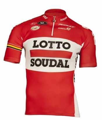 Vermarc Lotto Soudal Kids Short  Sleeve Jersey 2015 product image