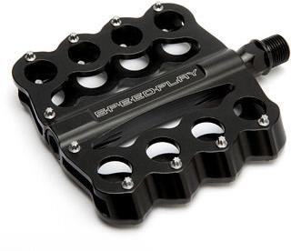 Speedplay Brass Knuckles Chromoly Flat Pedals