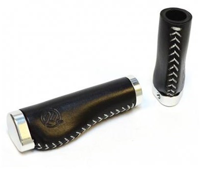 Portland Design Works Whiskey Ergo Leather Grips (Twist Shift) product image