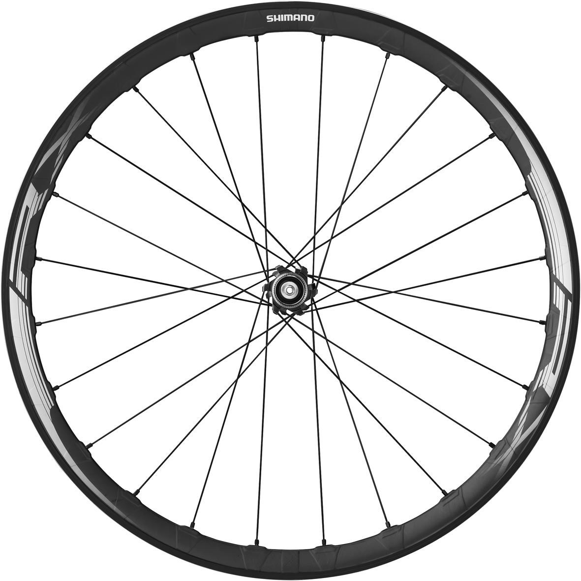 Shimano WH-RX830 Disc Road Wheel - Tubeless Ready Clincher 35 mm - Front product image