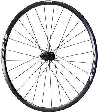 Shimano WH-RX010 Disc Road Wheel, Clincher 24 mm, 11-Speed, Black, Rear