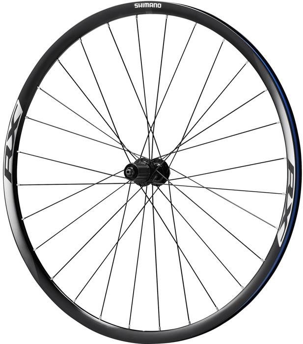 WH-RX010 Disc Road Wheel, Clincher 24 mm, 11-Speed, Black, Rear image 0