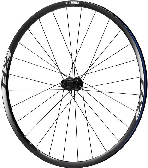 Shimano WH-RX010 Disc Road Wheel, Clincher 24 mm, 11-Speed, Black, Rear product image