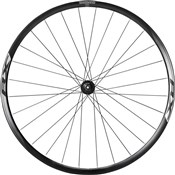 Product image for Shimano WH-RX010 Disc Road Wheel, Clincher 24 mm, Black, Front