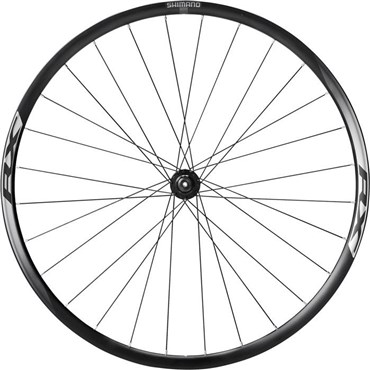 Shimano WH-RX010 Disc Road Wheel, Clincher 24 mm, Black, Front