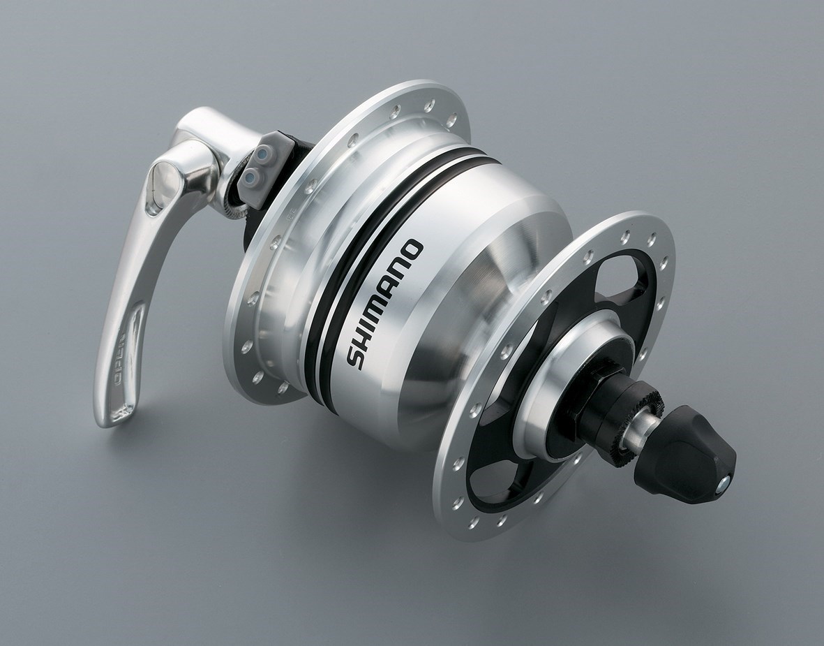 Shimano DH-3N80 6v 3.0w Quick Release Dynamo Front Hub For Use With Rim Brakes - 36H product image
