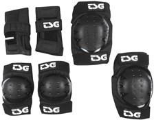 TSG Basic Elbow / Wrist / Knee Padset - Black