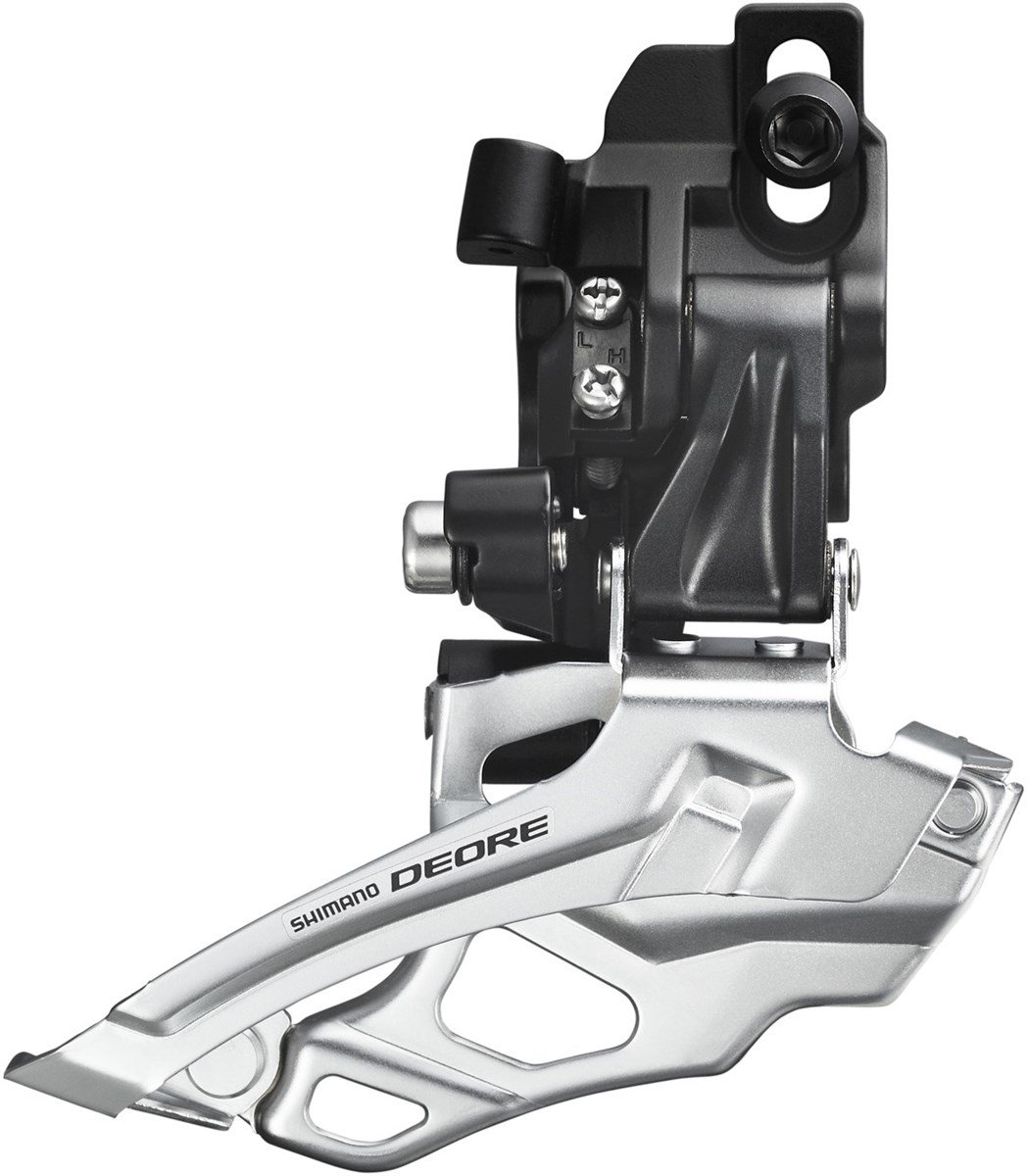 Shimano FD-M616 Deore 10-Speed Double Front Derailleur - Dual-Pull - Direct-Fit - Black product image