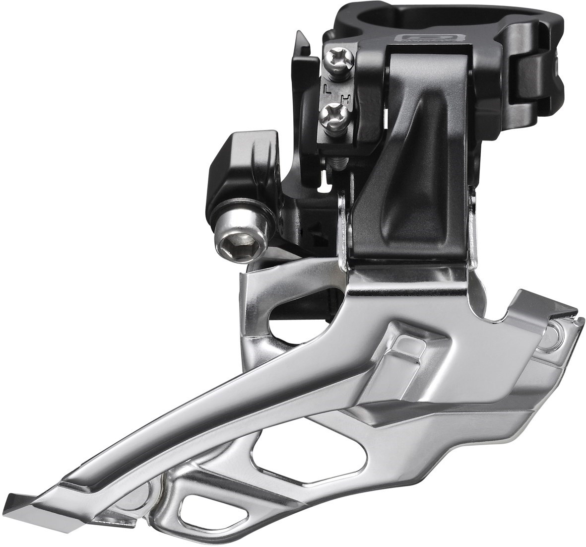 Shimano FD-M616 Deore 10-Speed Double Front Derailleur - Conventional Swing - Top-Pull product image