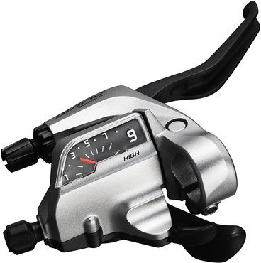 Shimano ST-T4000 Alivio 3-Speed Tap Fire Plus For V-Brake - 3 Finger
