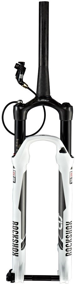 RockShox SID XX World Cup - Solo Air 100 26" 9QR - White - Motion Control DNA - XLoc Sprint Remote Right - Carbon Str - Tapered 2016 product image