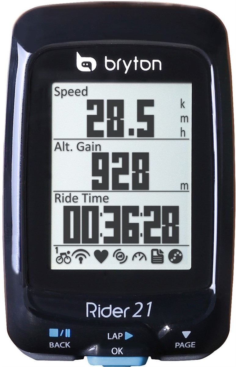Bryton Rider 21E GPS Cycle Computer product image