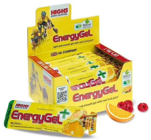 High5 Energy Gel Plus - 38g x Box of 20 product image