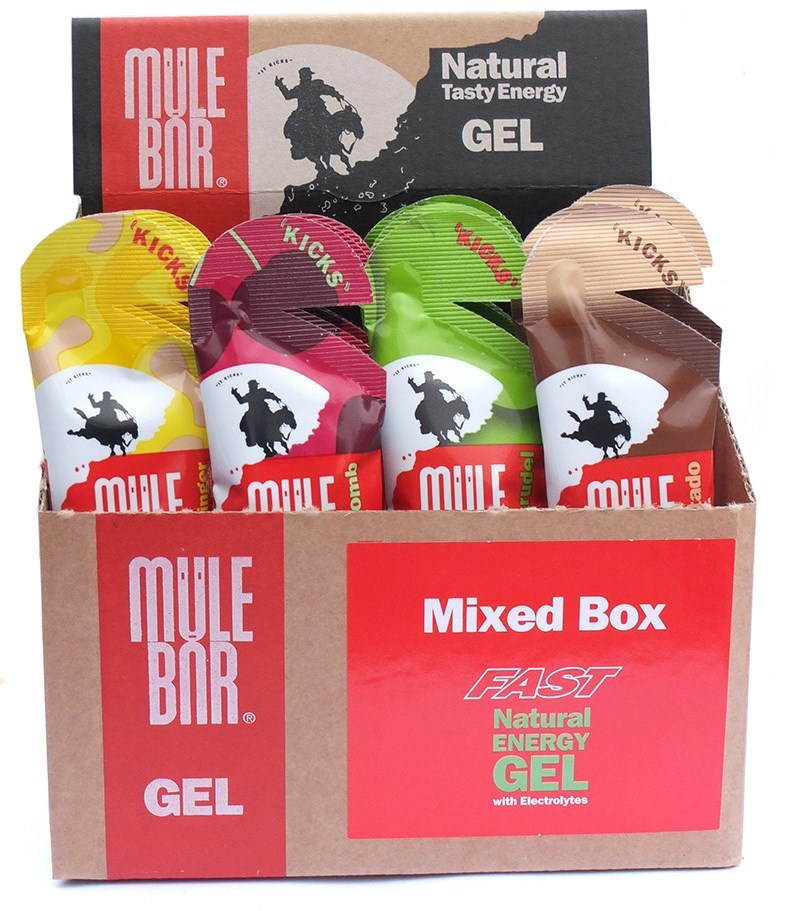 Mulebar Kicks Energy Gel - Mixed Flavour - Box of 24 product image