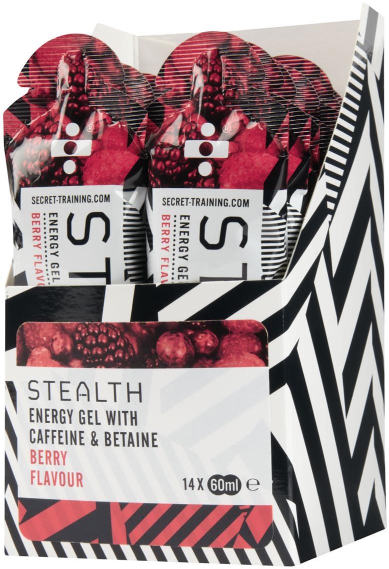 Secret Training Stealth Energy Gel with Caffeine and Betaine - 60ml x Box 14 product image