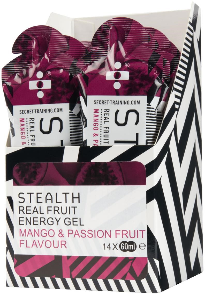 Secret Training Stealth Energy Gel with Real Fruit - 60ml x Box of 14 product image