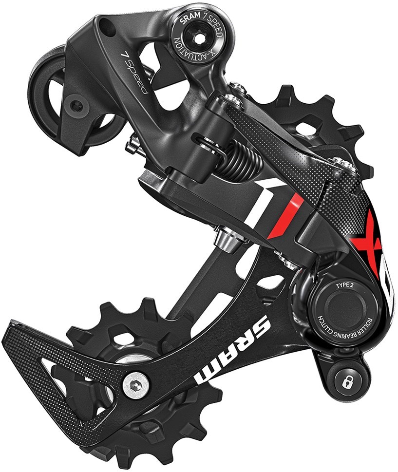 SRAM X01DH Rear Derailleur - 7-Speed Short Cage product image