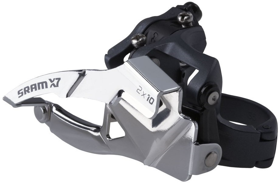 SRAM X7 Front Derailleur - 2x10 High Clamp Compact product image