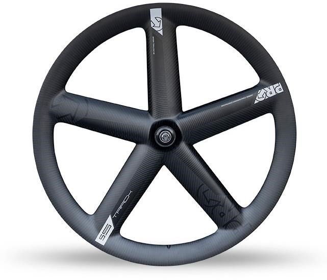 Pro Carbon Track 5-Spoke Front Tubular Wheel With Shimano Dura-Ace Track Hub product image