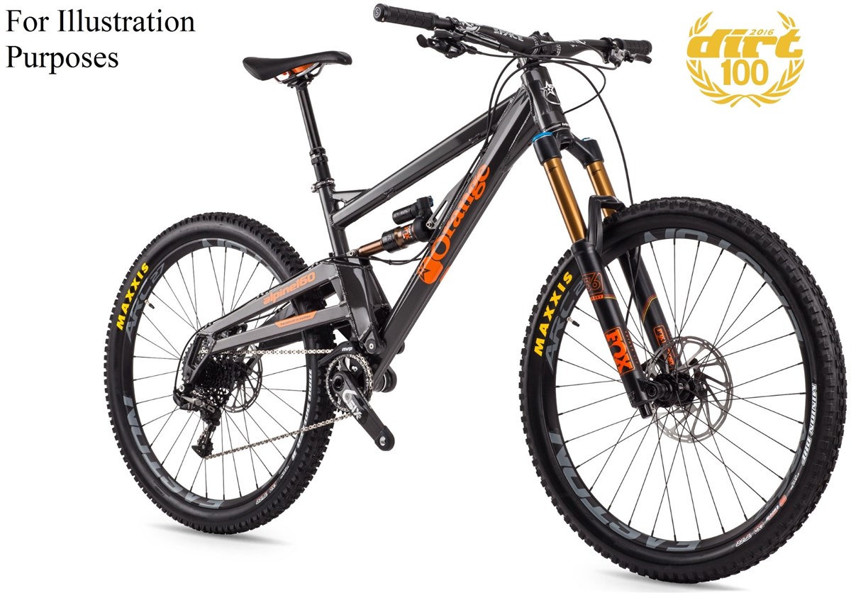 Orange Alpine 160 Factory Mountain Bike 2016 - Full Suspension MTB product image