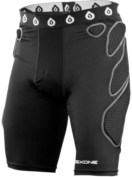 SixSixOne 661 Exo Short II W-Chamois Protective Cycling Shorts 2017 product image