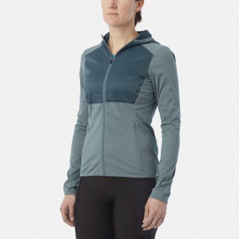 Giro Wind Guard Hoodie LT Womens Cycling Full Zip Hoody Jacket product image