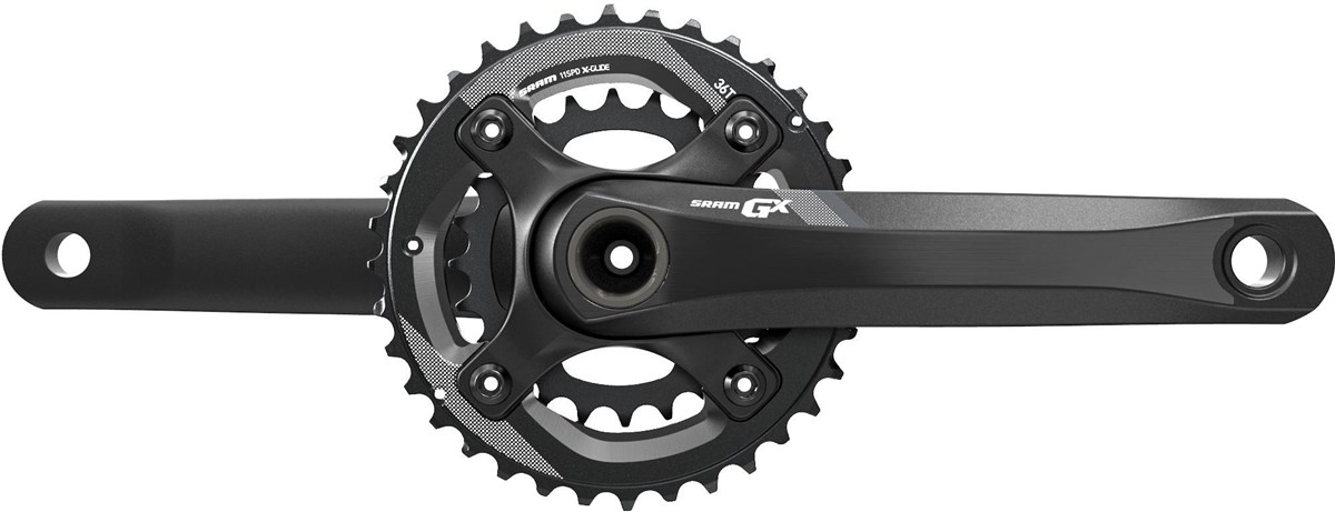 SRAM Crank GX 1400 GXP - 2x11 - 175mm 36/24 (GXP Cups Not Included) product image