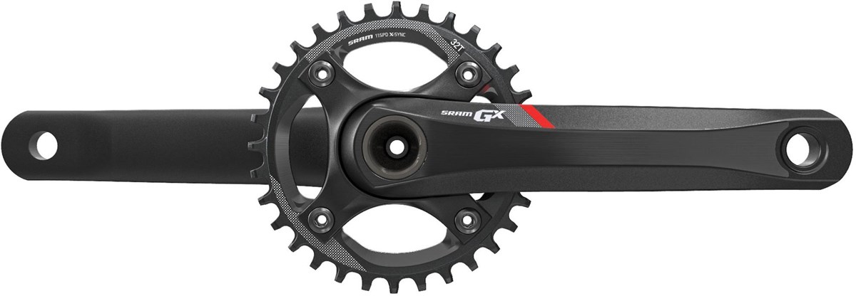 SRAM Crank GX 1400 GXP - 1x11 175mm - Sram Red - 32T X-Sync Chainring (GXP Cups Not Included) product image