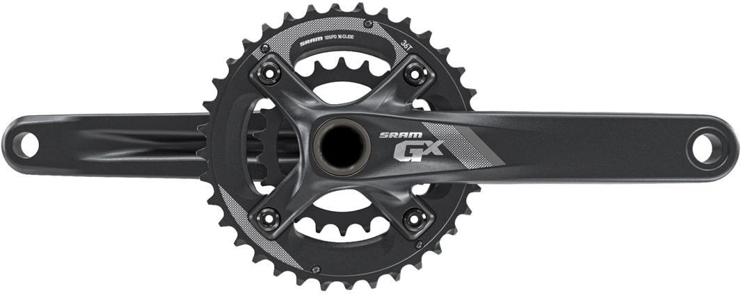 SRAM Crank GX 1000 GXP 2x10 -  All Mountain Guard 38-24 - (GXP Cups Not Included) product image