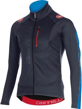Castelli Trasparente 3 FZ Windproof Long Sleeve Cycling Jersey With Full Zip AW16