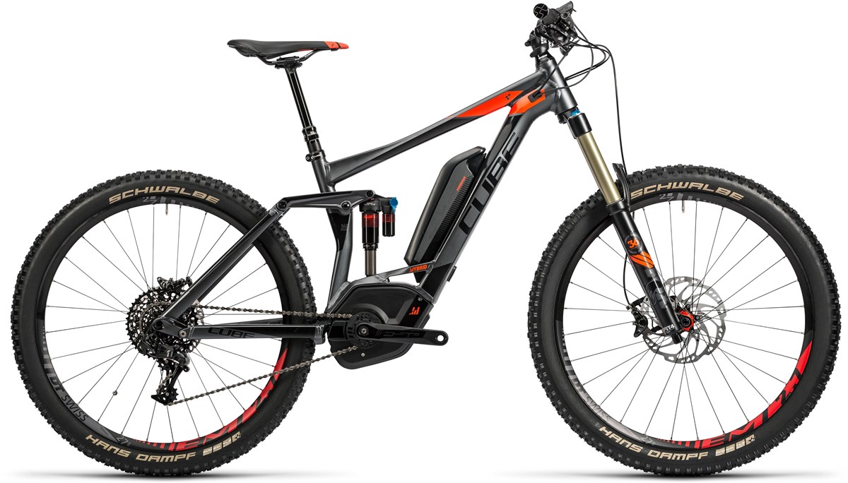 Cube Stereo Hybrid 160 HPA SL 500 27.5 2016 - Electric Bike product image