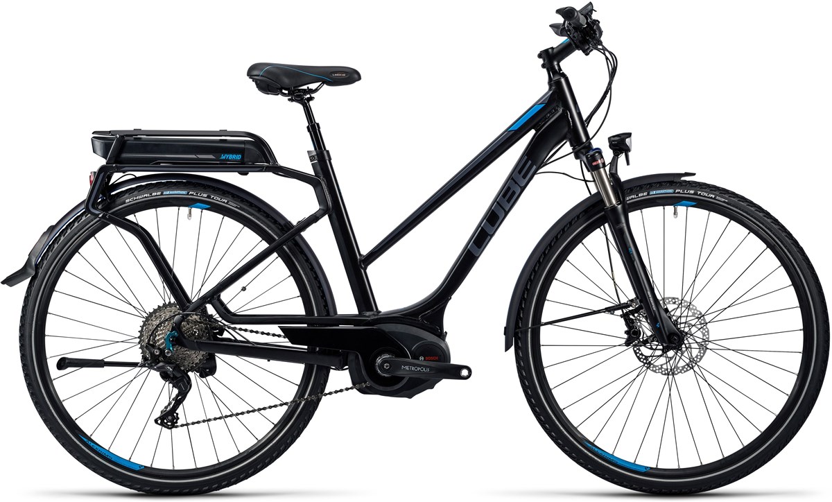 Cube Touring Hybrid Exc 400 Trapeze Womens  2016 - Electric Bike product image