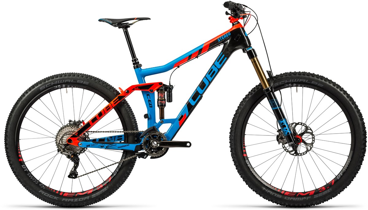 Cube Stereo 160 C:68 Action Team 27.5 Mountain Bike 2016 - Full Suspension MTB product image
