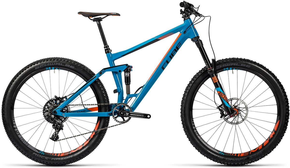 Cube Stereo 160 HPA TM 27.5 Mountain Bike 2016 - Full Suspension MTB product image