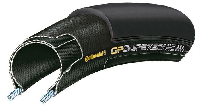 Continental Grand Prix Supersonic Black Chili Folding 700c Road Tyre product image