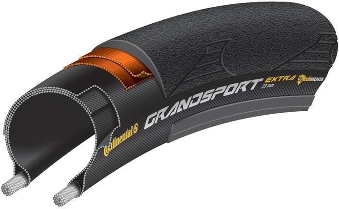Continental Grand Sport Extra 700c Hybrid Tyre product image