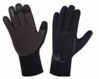 Sealskinz Neoprene Long Finger Cycling Gloves product image