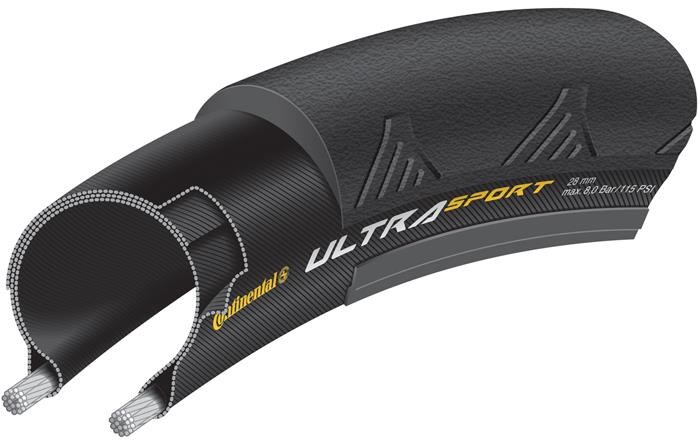 Continental Ultra Sport II Hybrid Folding Tyre product image