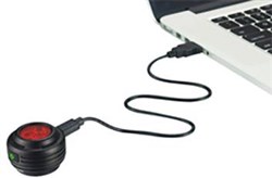Gemini Iris USB Rechargeable Rear Light - 200 Lumens