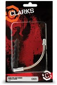 Clarks Guide Pipe 90° Bend w/ Rubber Boot for V-Brake