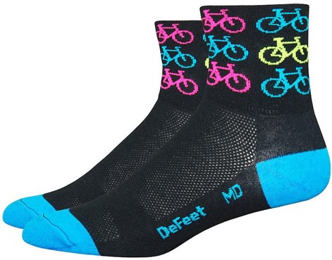 Defeet Aireator Cool Bikes Socks Defeet Aireator Cool Bikes Socks