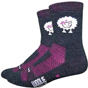 Defeet Woolie Boolie Baaad Sheep Socks with 4" Cuff