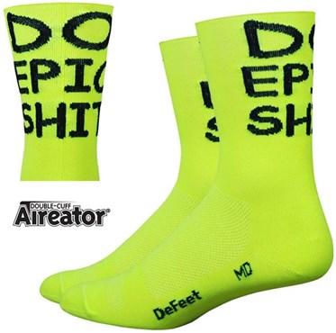 Defeet Aireator 5 "Do Epic Sh!" Socks Defeet Aireator 5 "Do Epic Sh!" Socks