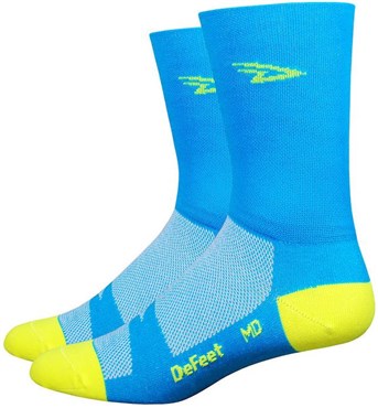 Defeet Aireator 5" Hi-Vis Socks